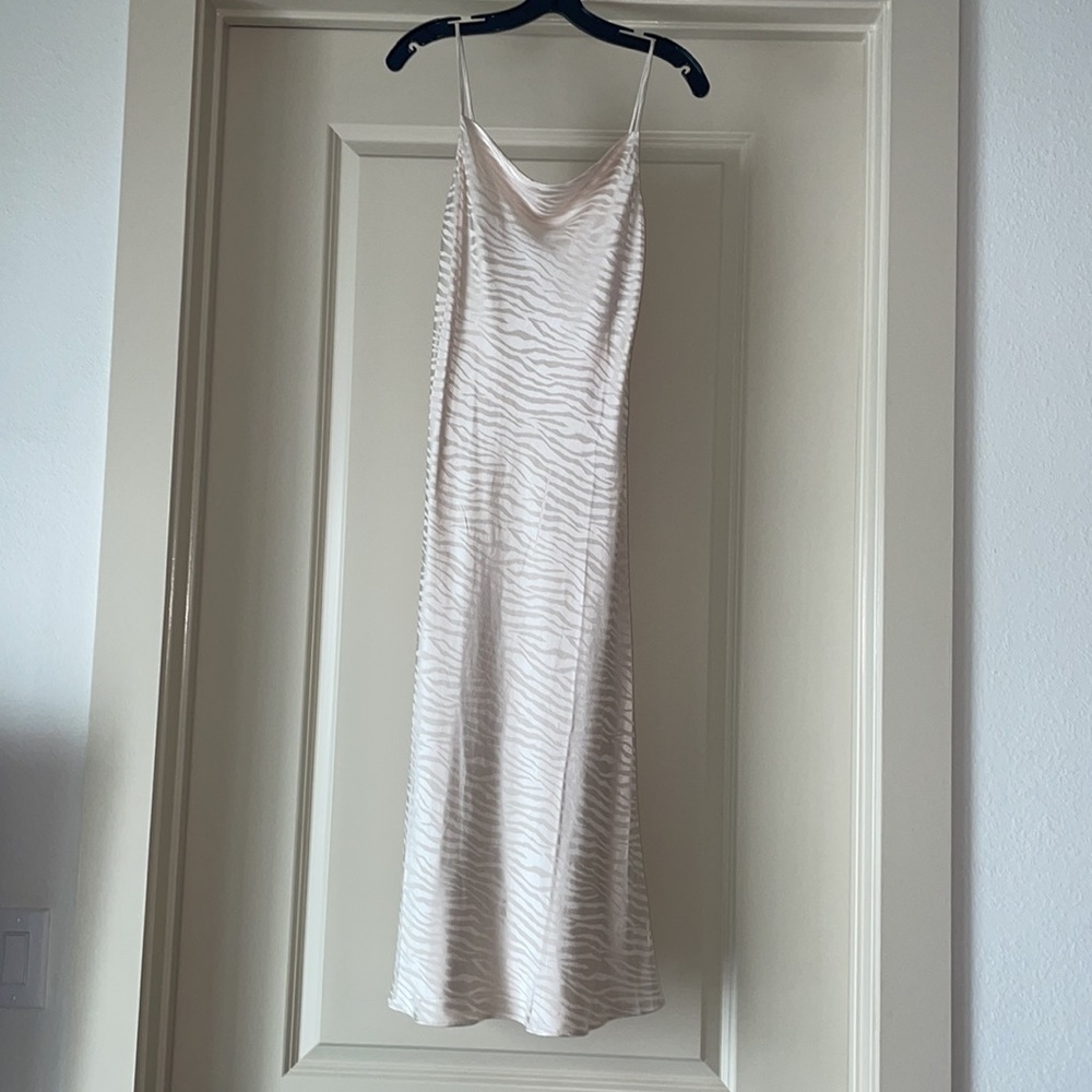Bec & Bridge The Kat Cowl Dress Sand - Picture 3 of 6